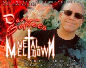 David Softee Kletzel - Metal Meltdown radio show on Metal Messiah Radio
