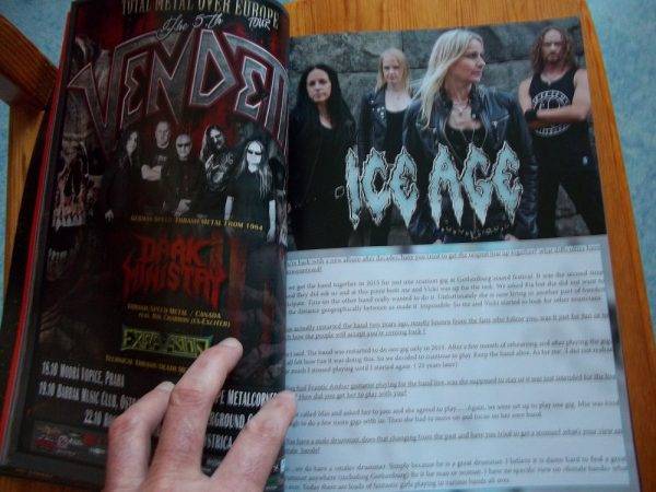 ©The Metal Mag N°19 with Ice Age
