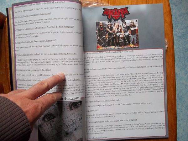 ©The Metal Mag Nº18 with Wraith