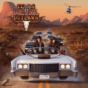Texas Metal Outlaws : "Self Titled" CD & Digital 26th October 2018 Heaven and Hell Records / Texas Metal Underground Records .