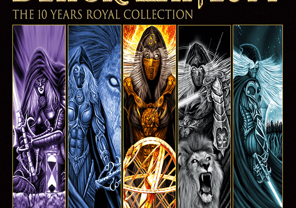 Black Majesty : "The 10 Years Royal Collection" Dbl CD 14th September 2018 Limb Music.