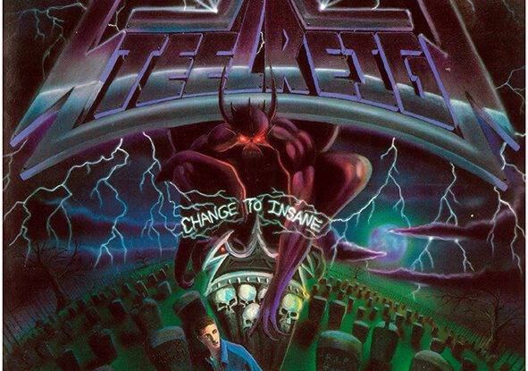 Steel Reign : "Change To Insane" CD 2020 Reissue Heaven and Hell Records.