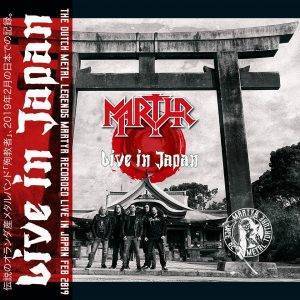 Martyr : "Live In Japan in February 2019 Osaka " CD June 2019 Pt78 Records and Rock Stakk Records Japan.