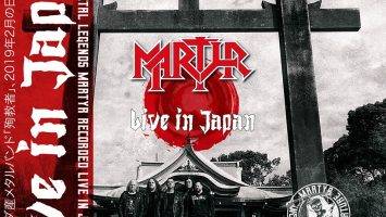 Martyr : "Live In Japan in February 2019 Osaka " CD June 2019 Pt78 Records and Rock Stakk Records Japan.