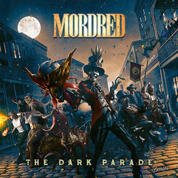 Mordred : "The Dark Parade "Digital & CD & LP 23rd July 2021 M-Theory Audio.