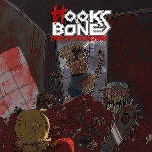 Hooks & Bones : "Time of Reckoning" Digital & CD 11 February 2022 Wrecking Crew Records.