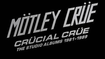 Motley Crue : "Crucial Crue the studio albums 1981-1989" CD & LP 17 February 2023 BMG.