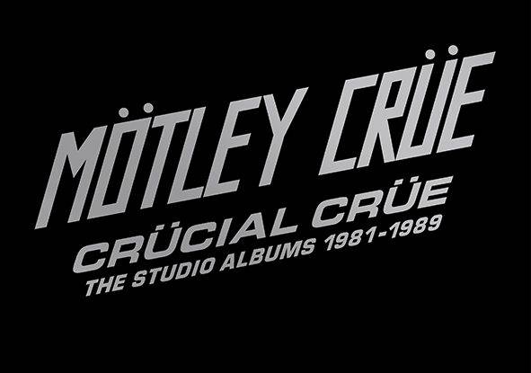 Motley Crue : "Crucial Crue the studio albums 1981-1989" CD & LP 17 February 2023 BMG.