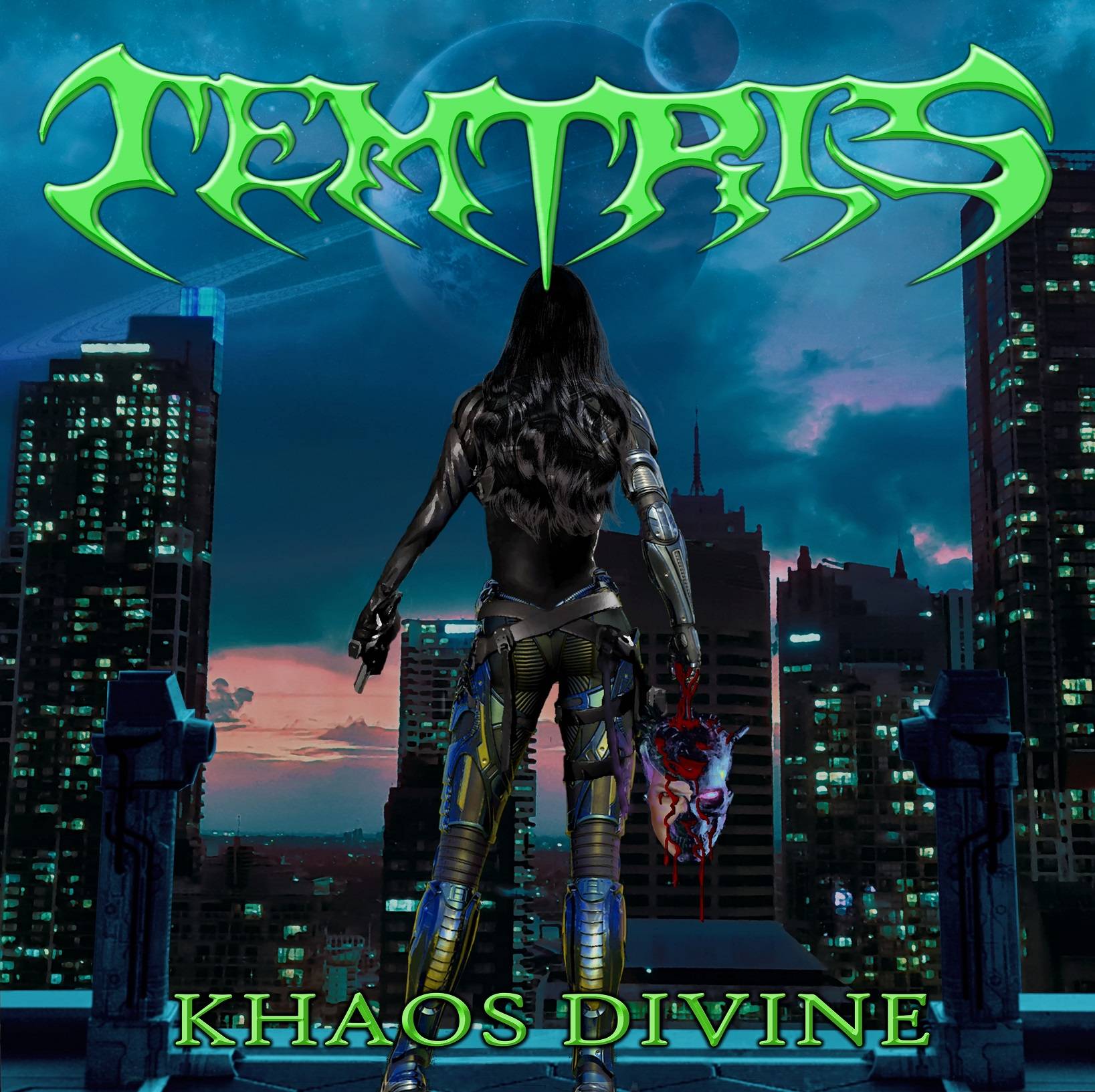 Temtris :" Khaos Divine" CD 17th March 2023 Wormholedeath Records.