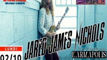 Karmapolis concert live en première partie de Jared James Nichols.