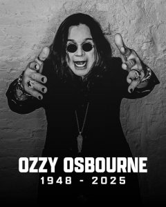 R.I.P The prince of Darkness