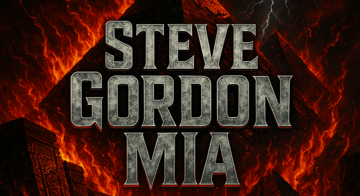 Steve Gordon Mia: "Self Titled" Digital 16th May 2025 Self Released.