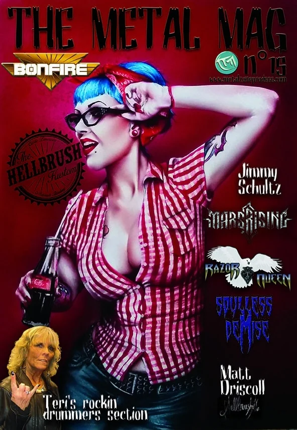 ©The Metal Mag cover Number 15