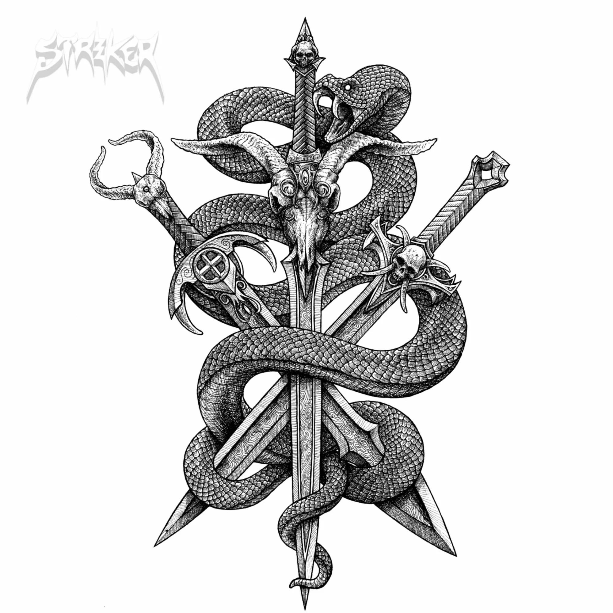 Striker : "self titled" CD Feb 24th 2017 Record Breaking Records