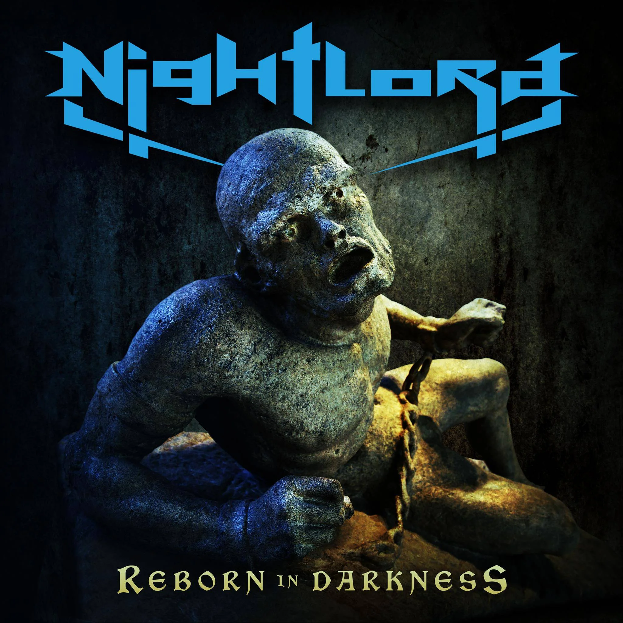 Nightlord : "Reborn-In-Darkness" CD 14th August 2017 Evil Eye Records / Firestarter Music.