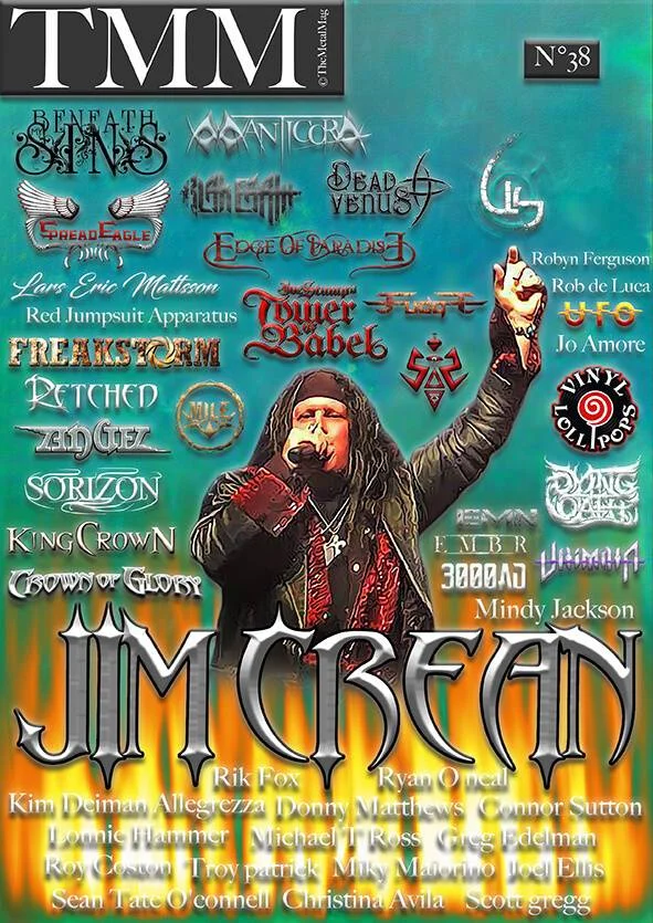 The Metal Mag N°38 Cover July - August 2020