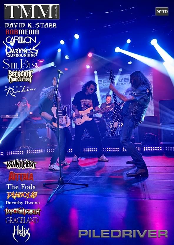 The Metal Mag N°70 November December 2025 cover.