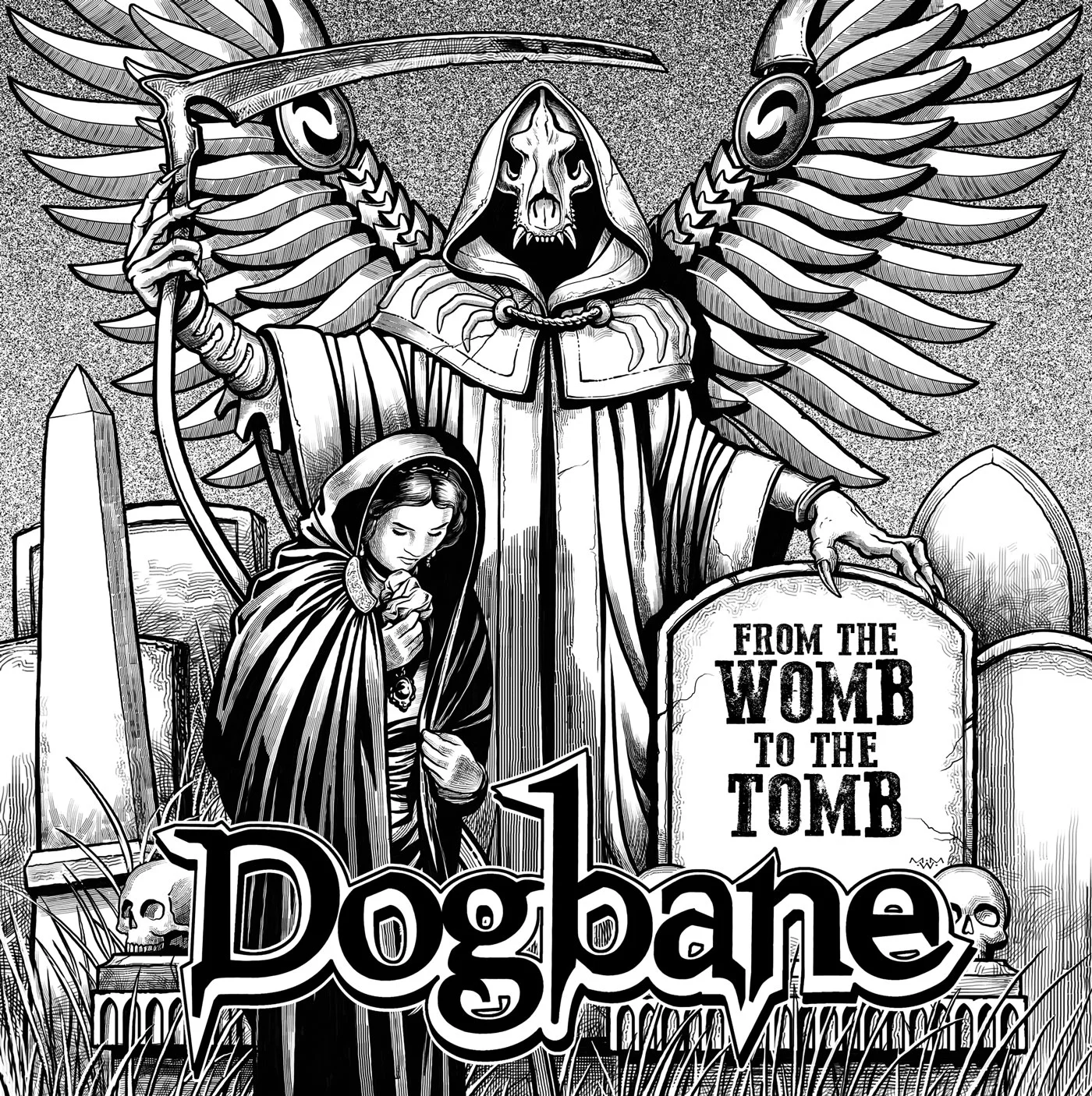 Dogbane : "From the Womb to the Tomb" Cd and LP 27th March 2026 Heaven and Hell Records.