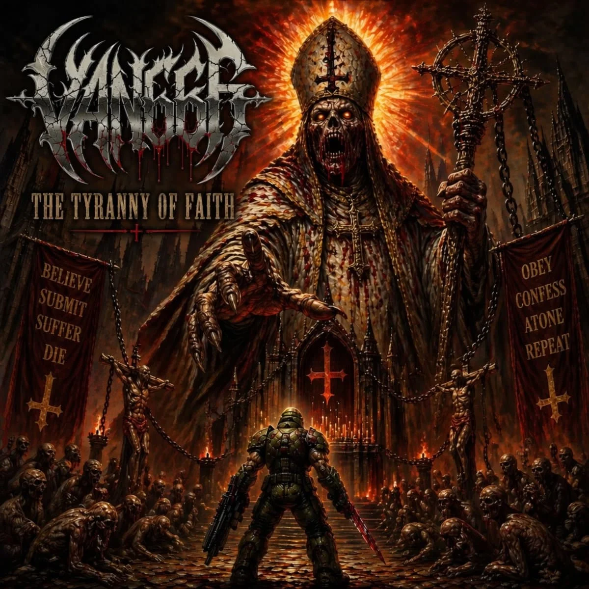 Van666: "The Tyranny of Faith" Digital Single 3rd July 2026 Self Released.