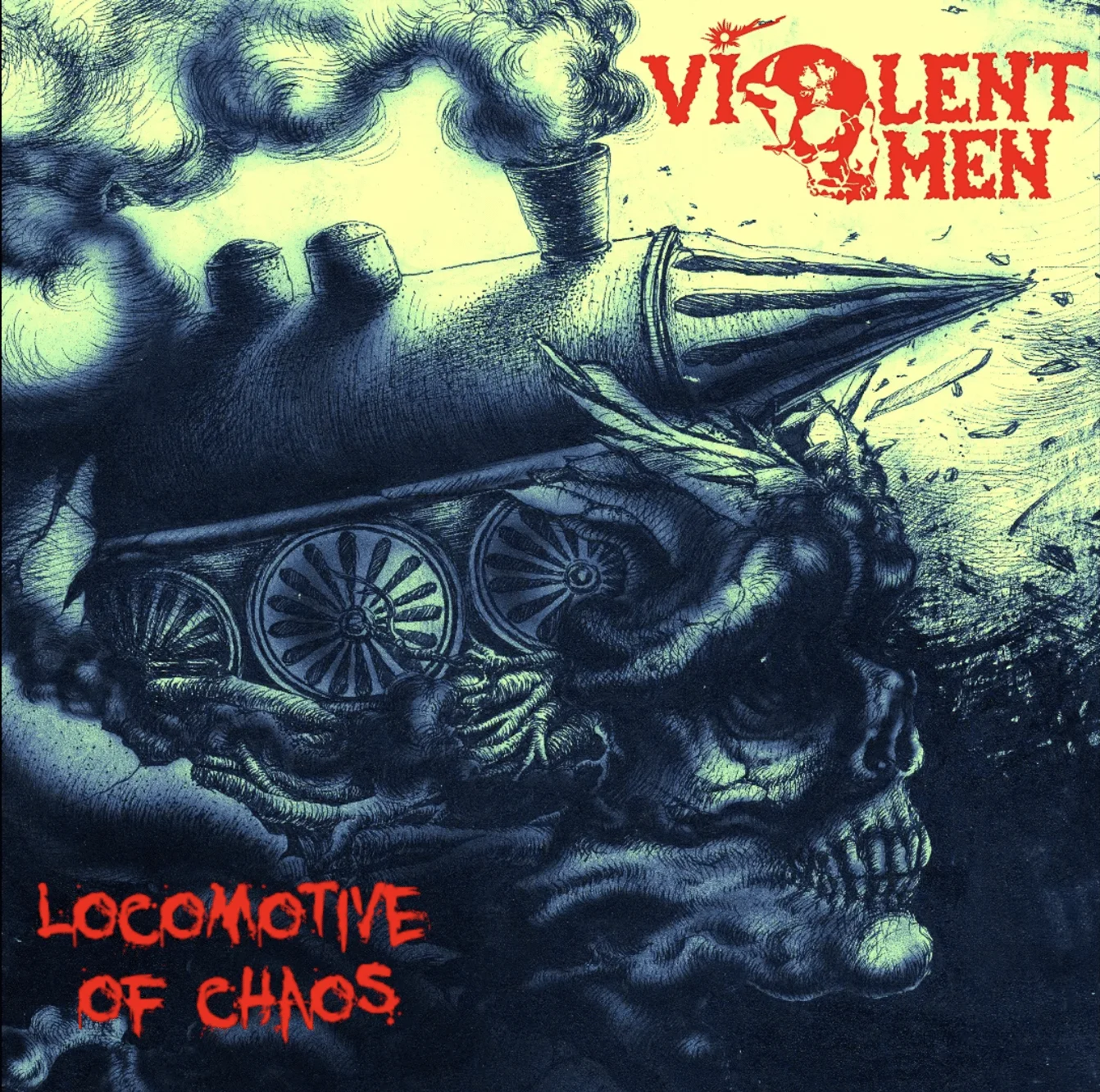 Violent Omen: "Locomotive Of Chaos" Digital and CD 13th September 2026 Nocturnus Records.